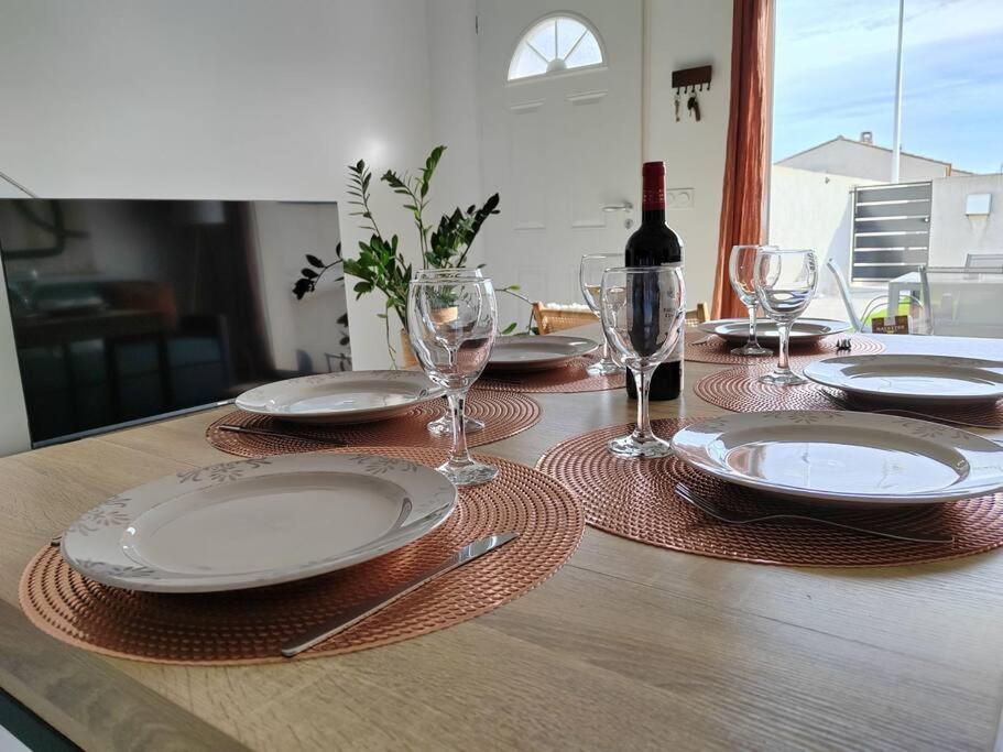 Chez Roberto/Jardin/Parking Apartment Fos-sur-Mer Luaran gambar
